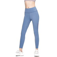 Hot Sale New Design Breathable Mesh Inset Slim Fitness High Waist  Quick Dry Yoga Pants